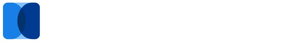 Academy Assinatura completo horizontal branca para o azul 1